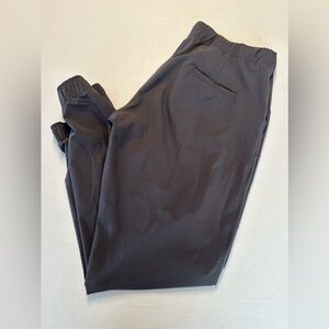 Albion Fit Gray Jetsetter Joggers Size Medium Nylon Spandex
